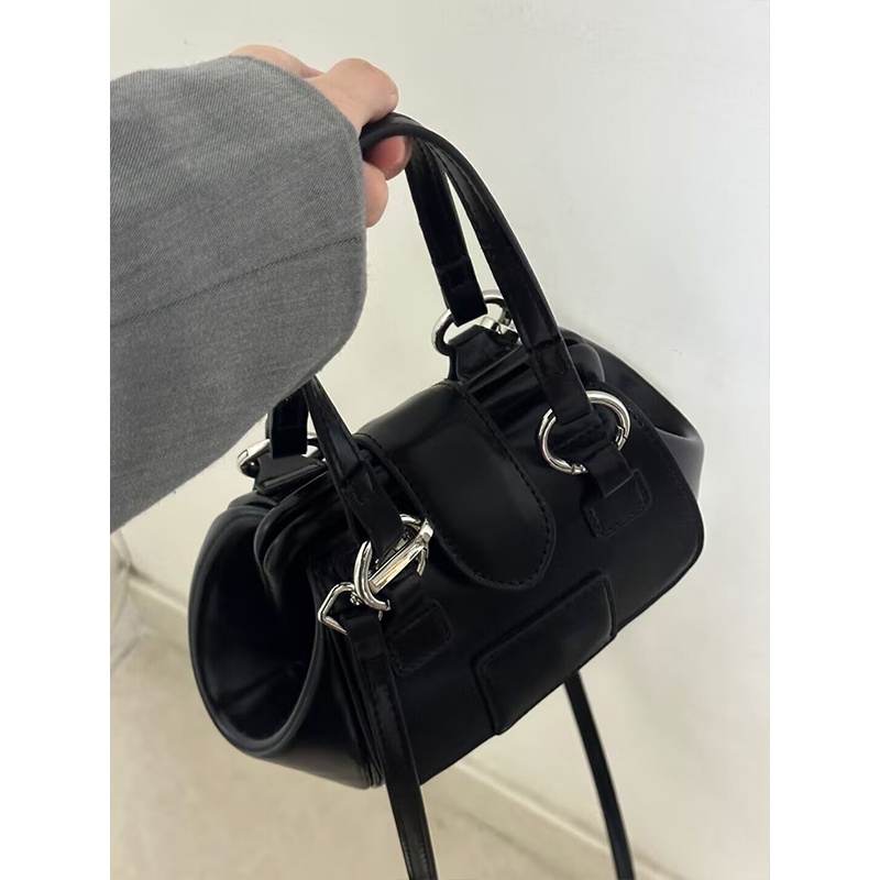 Túi Xách mini Cài Khóa Kim Loại Phong Cách Retro Thời Trang Mới 2022 Cho Nữ