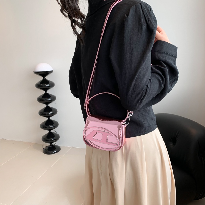 Túi đeo chéo JASMIN NOIR da pu màu tương phản cho nữ