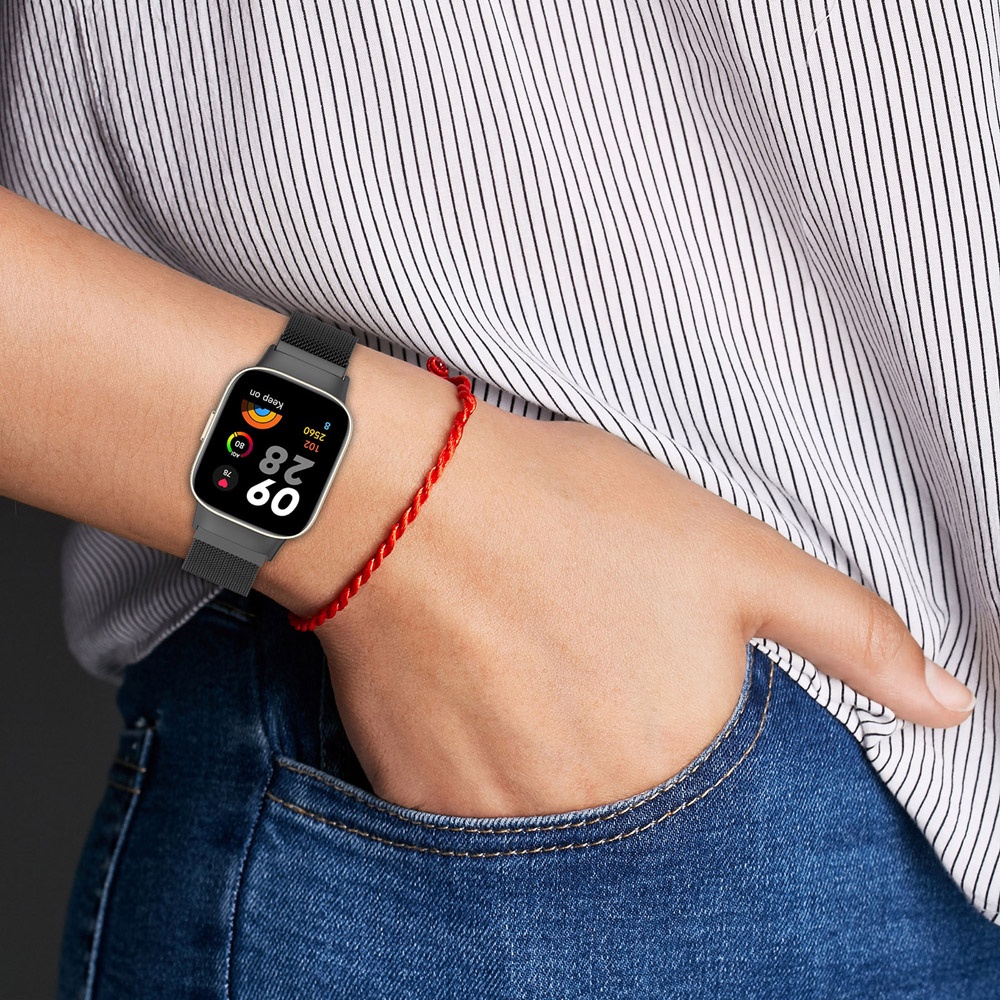 Dây Đeo Đồng Hồ Bằng Thép Không Gỉ Từ Tính Cho Xiaomi Redmi watch 3 / Mi watch lite 3 3