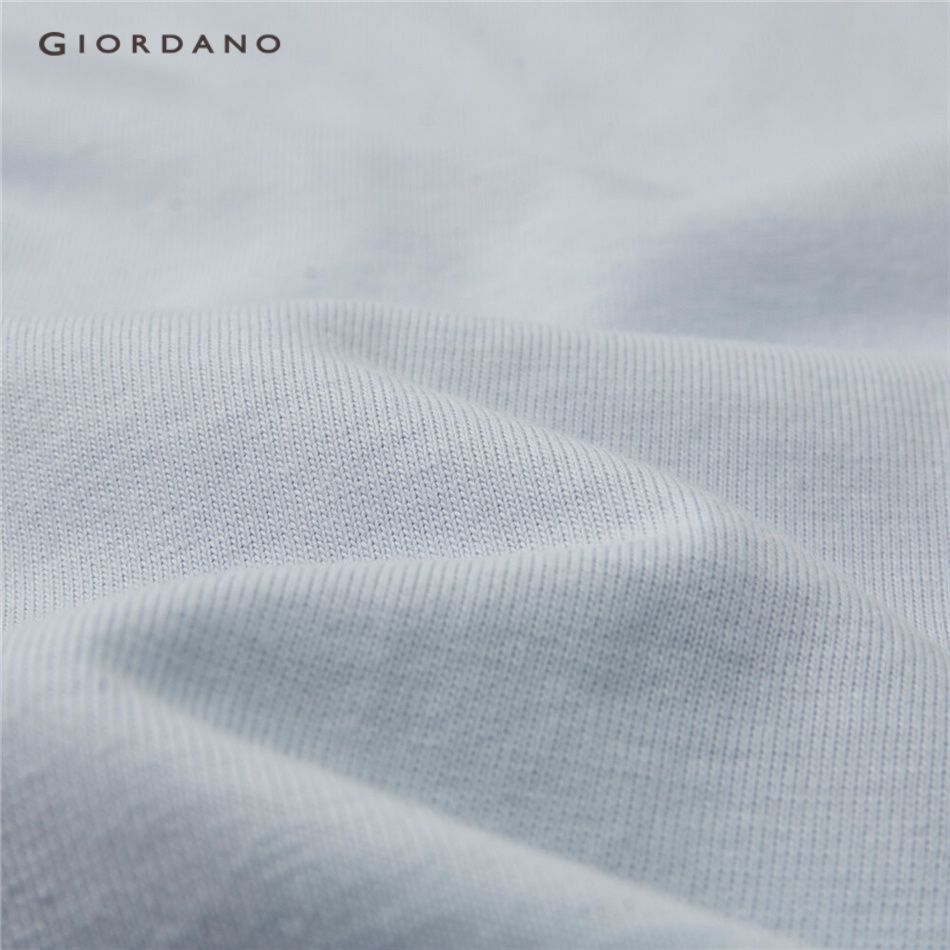 GIORDANO WOMEN Flower print crewneck short sleeve cotton tee 05393393