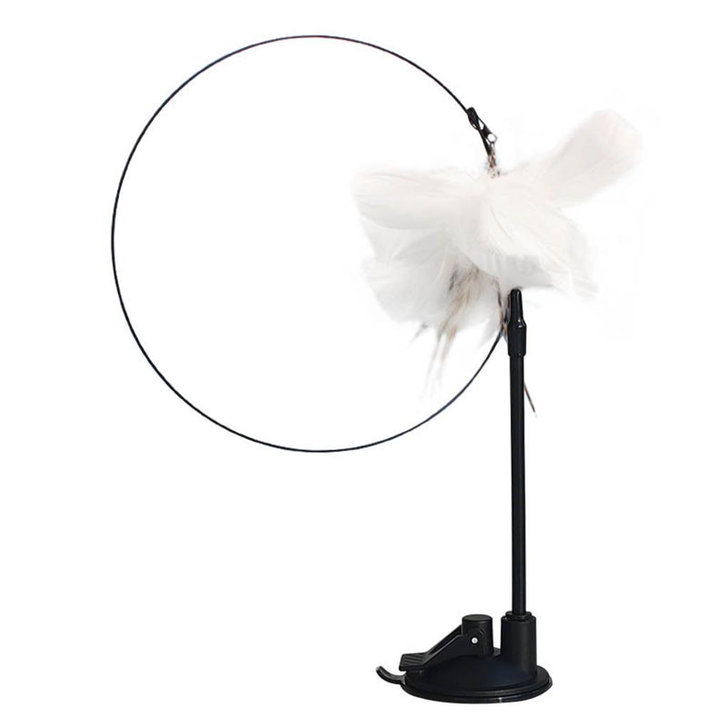 Đồ Chơi Đầu Lông Vũ Bằng Dây Thép PVC Thay Thế Cầm Tay Cho Phòng Khách / Thú Cưng