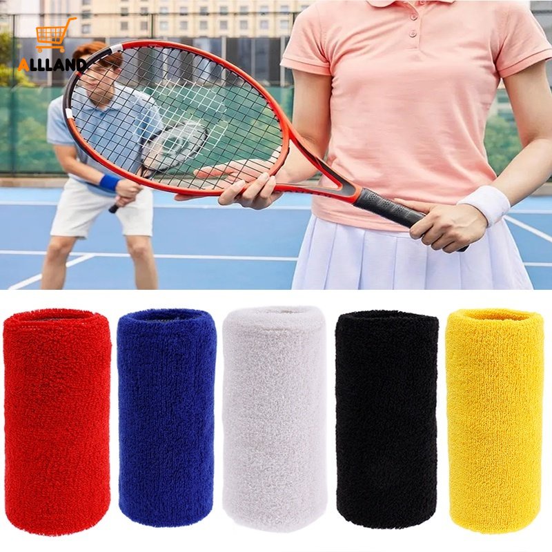 1 Băng Quấn Bảo Vệ Cổ Tay Thấm Hút Mồ Hôi Nhiều Màu Sắc Unisex