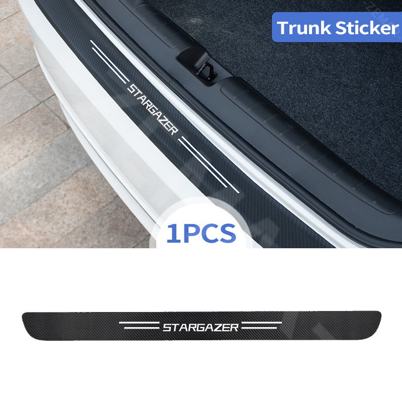 1 Miếng Dán Sợi Carbon Chống Trầy Cho Cốp Xe Hơi Hyundai Stargazer