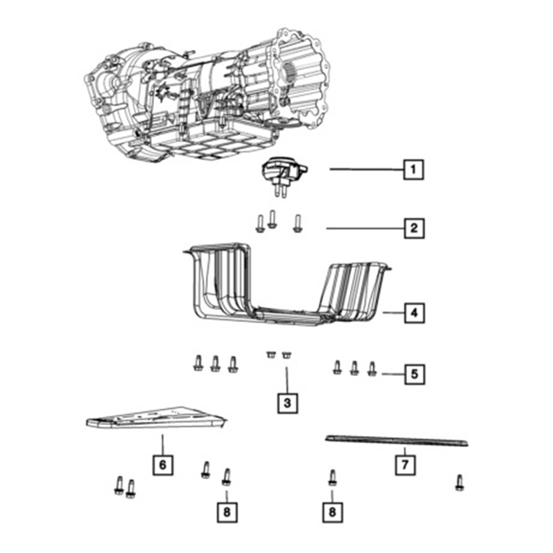 1 Bộ Cách Ly Truyền Tín Hiệu 68032661Phụ Tùng Cao Cấp Cho Xe Ô Tô Jeep Grand Cherokee Dodge Durango