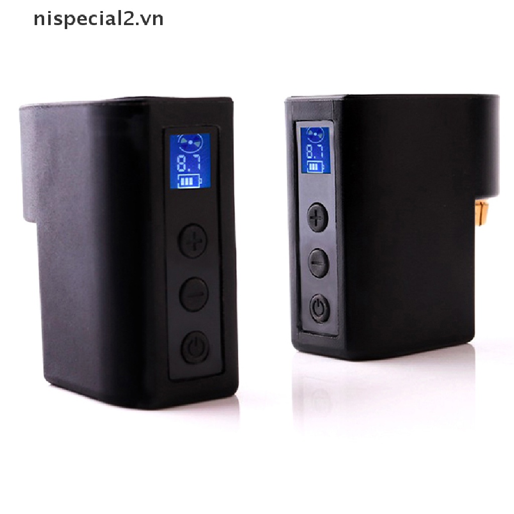 1 Hộp Chuyển Đổi Nguồn Điện DC / RCA Không Dây Chuyên Dụng Cho Máy Xăm