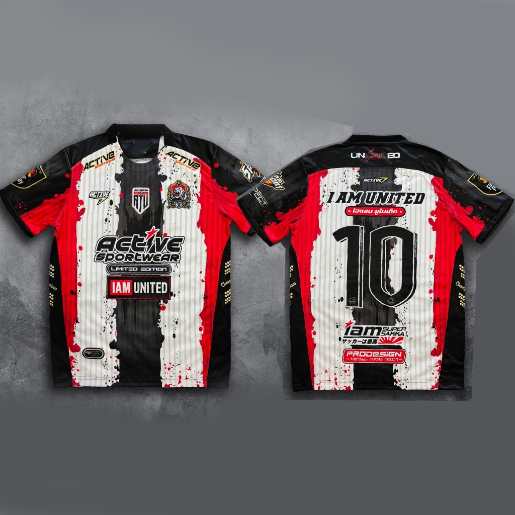 2023 jersey Thái Lan BAJU T-shirtNew Nhìn Vải Kẻ Sọc Siêu Bóng Cao Thiết Kế Đẹp Màu Sáng V.25