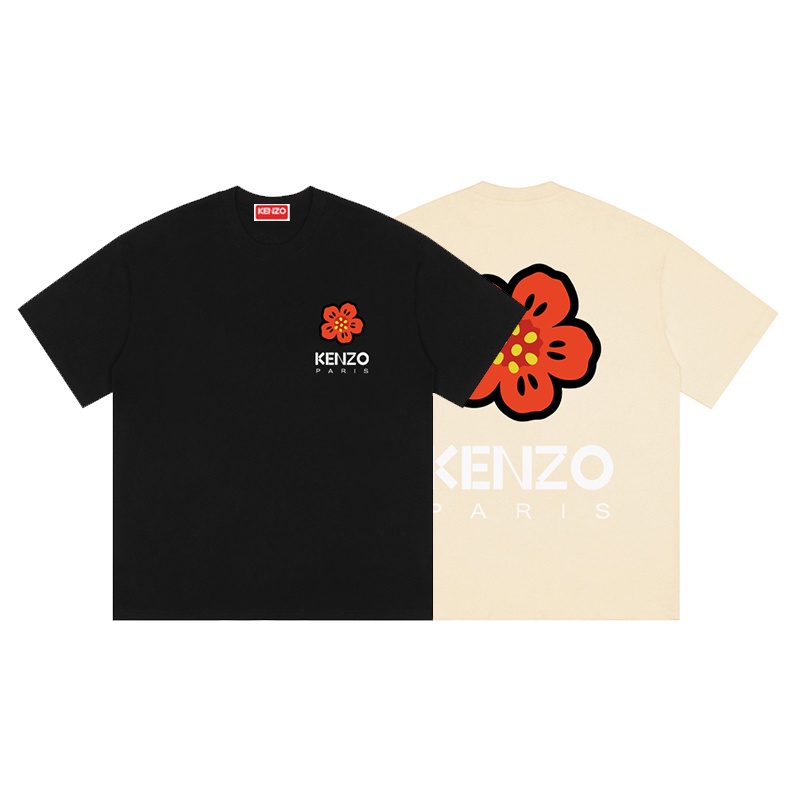 Áo Thun Tay Ngắn In Hình Kenzo Phong Cách Thể Thao Thời Trang Cho Nam Và Nữ