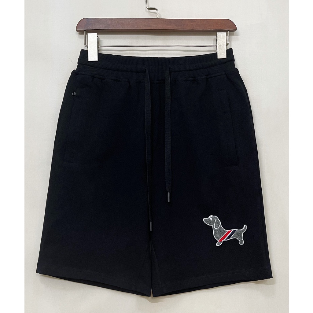 Quần Short cotton Thêu Hình Cún Con Mới Cho Nam TH0M BR0WN Size S-4XL
