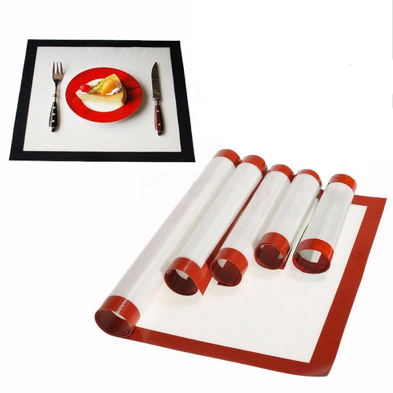 Thảm Silicone Sợi Thủy Tinh Chống Dính Nướng BBQ