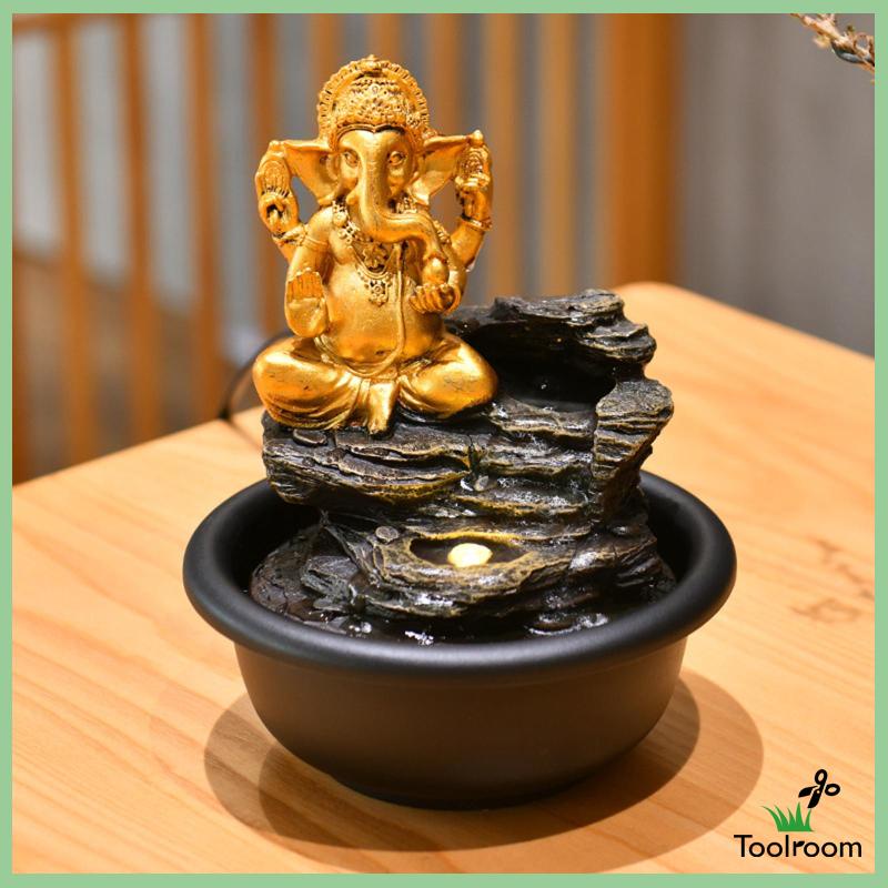 Đài Phun Nước Hình Tượng Phật Để Bàn Trang Trí Văn Phòng / Nông Trại