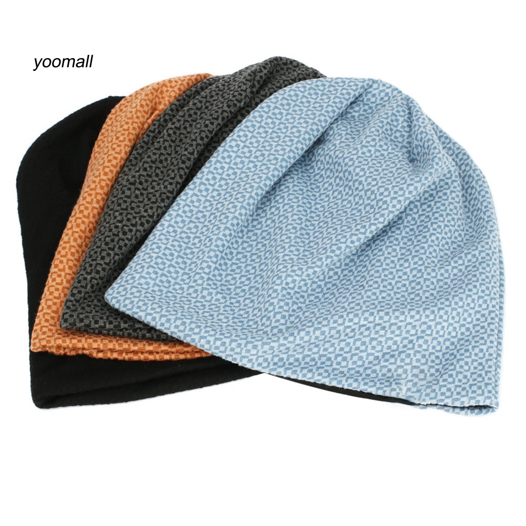 Mũ Beanie Trùm Đầu Giữ Ấm Mùa Đông Thoải Mái Co Giãn Tốt Một Kích Thước Cho Nam Nữ