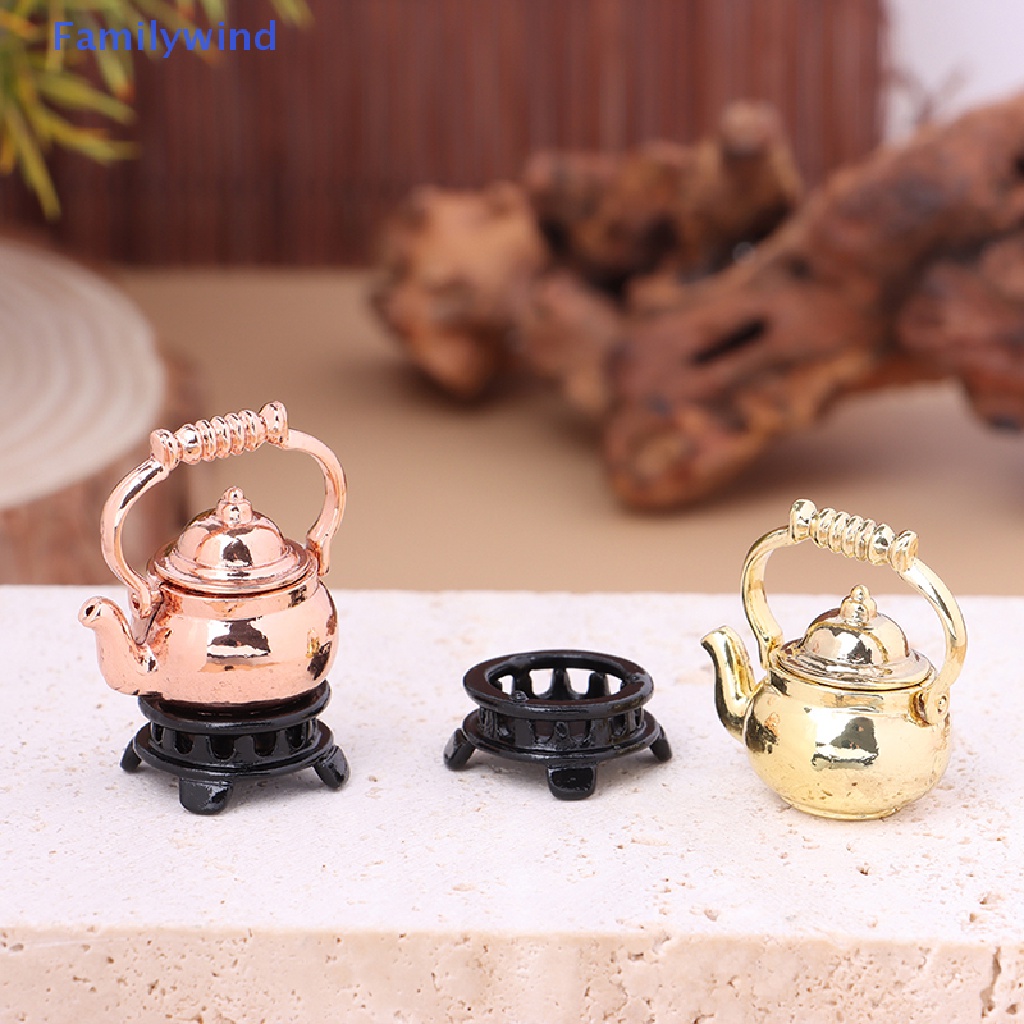 1 Set Ấm Trà Mini 1: 12 Phong Cách Retro Trang Trí Nhà Búp Bê