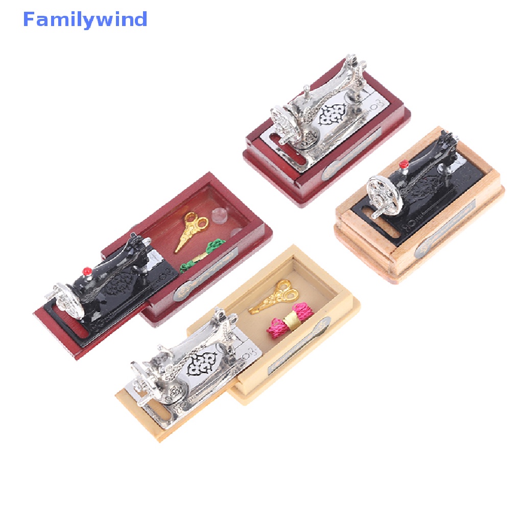 Mô Hình Máy May 1: 12 Trang Trí Nhà Búp Bê