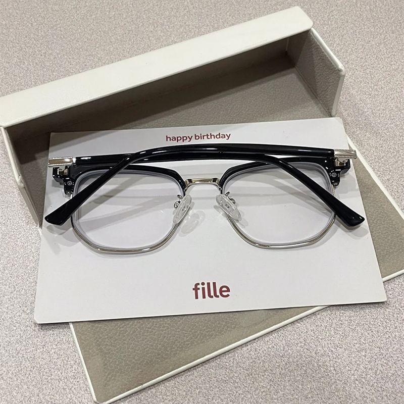 Gọng Kính Đeo Mắt Hàng Ngày! Bút Kẻ Lông Mày Màu Sắc retro Siêu Nhẹ Có Thể Tẩy Rửa