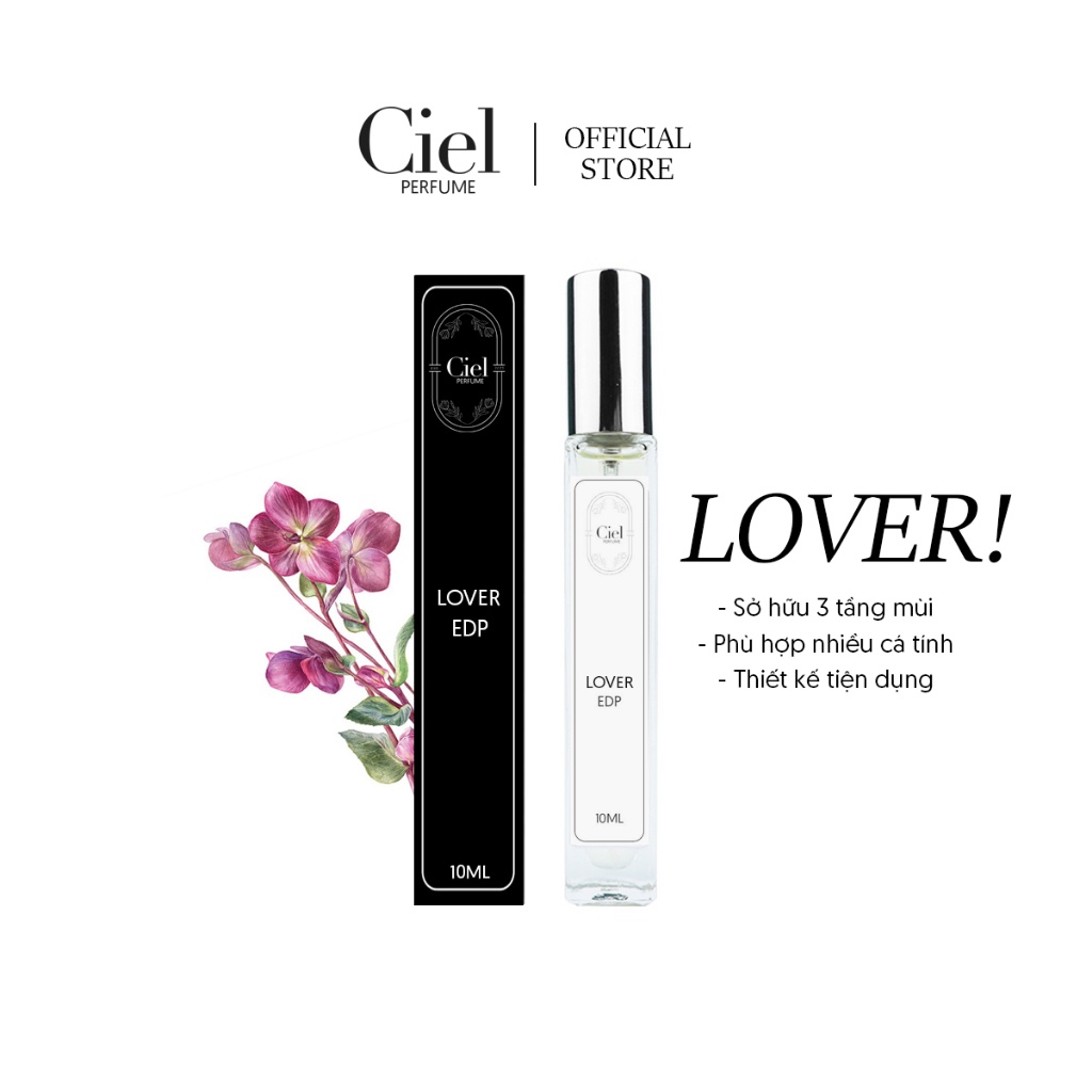 Combo Tinh dầu Nước Hoa Nữ Body Mist Cao Cấp Ciel Perfume LOVER - BLISS
