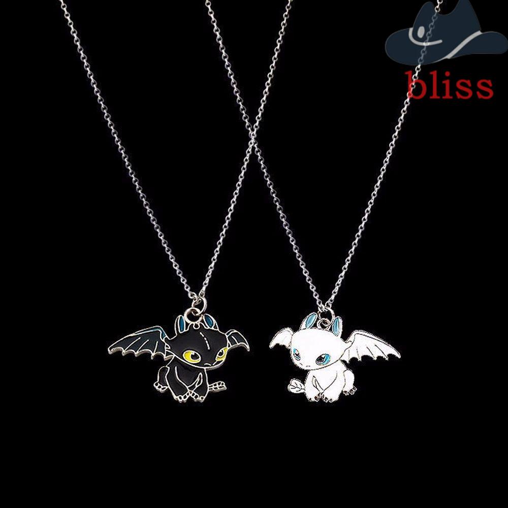 Vòng cổ Mặt Rồng Không Răng Thời Trang Làm Quà Tặng Cho Cặp Đôi