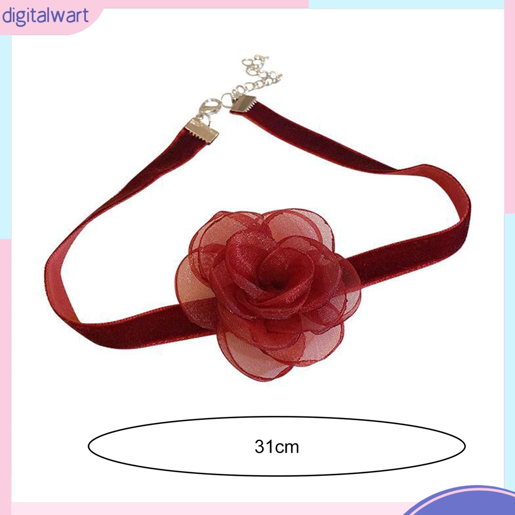 [DIL] Vòng Cổ Choker Ruy Băng Dài Siêu Dài Màu Trơn Phối Khóa Tôm Hùm Có Thể Điều Chỉnh Cho Nữ