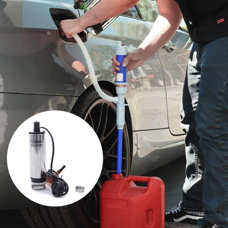 Bơm Nhiên Liệu 12V / 24V Cho Xe Hơi, Xe Tải, Cắm Trại