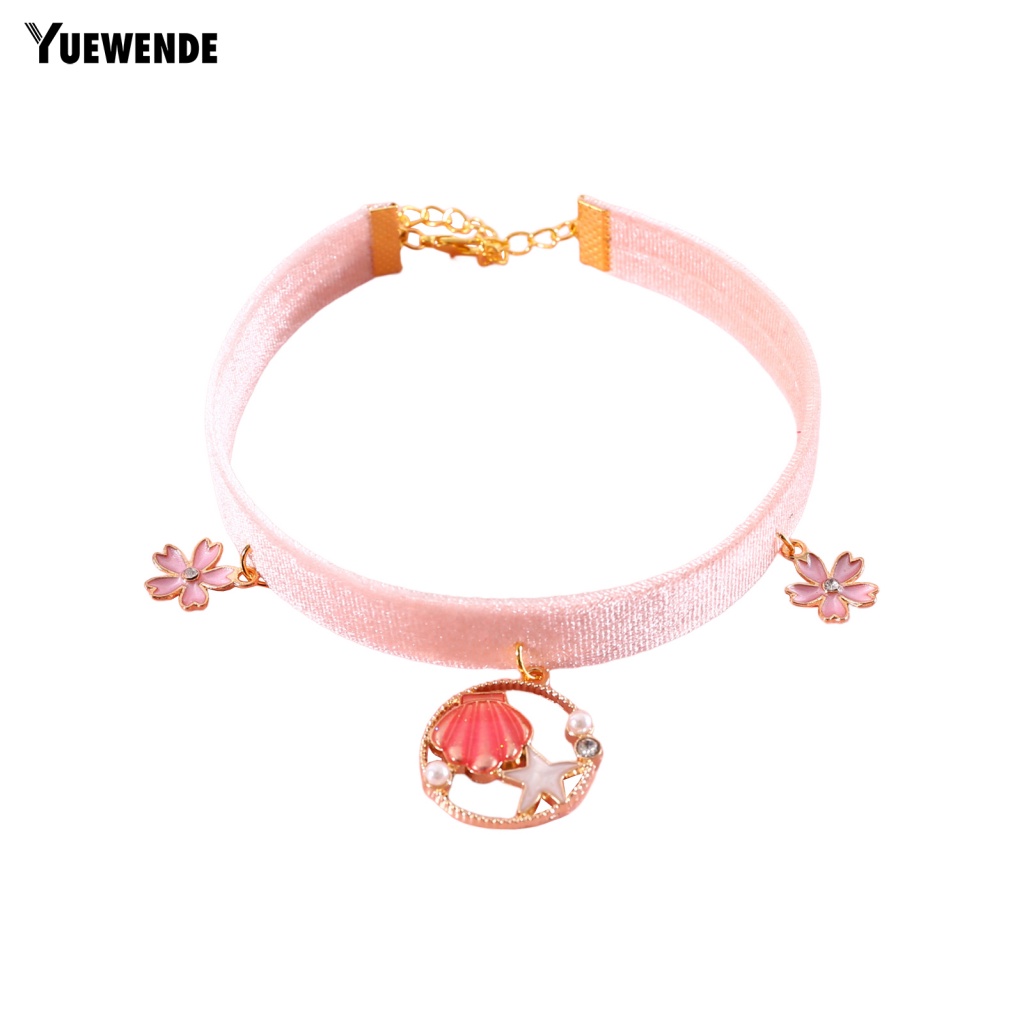 Yue.z Vòng Cổ Màu Sắc Sống Động Phong Cách Retro Kèm Mặt Dây Trang Trí Dành Cho Thú Cưng