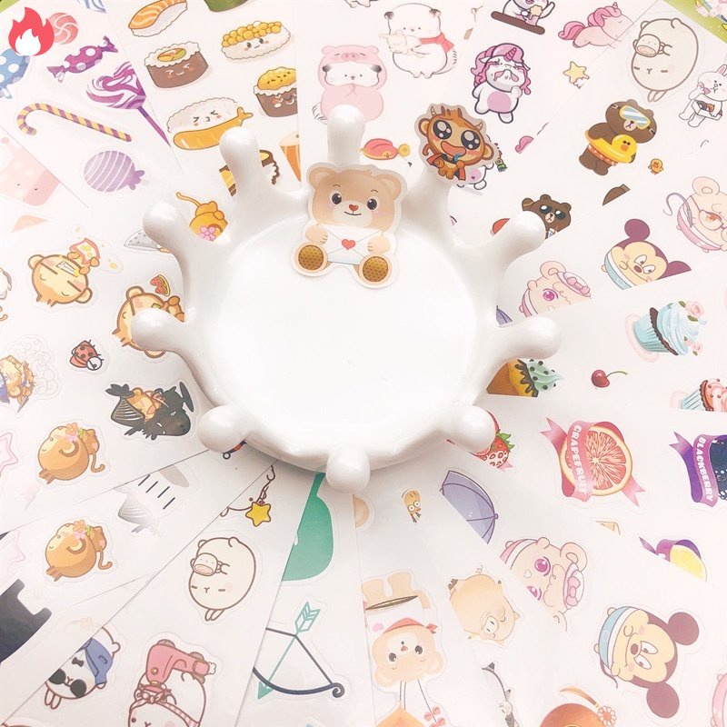 Miếng Dán Trang Trí Kiểu Dáng Ngẫu Nhiên Dễ Thương