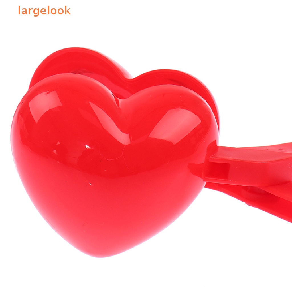 Khuôn Kẹp Làm Quả Cầu Tuyết Hình Trái Tim Dành Cho Trẻ Em