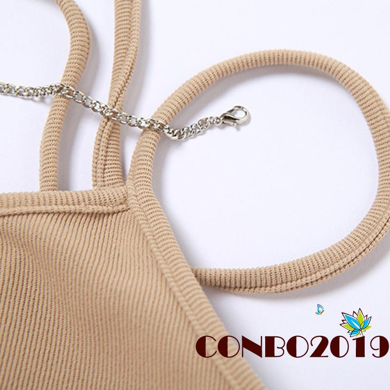 Đầm Ngắn Không Tay Xẻ Tà Màu Sắc Thời Trang Cho Nữ