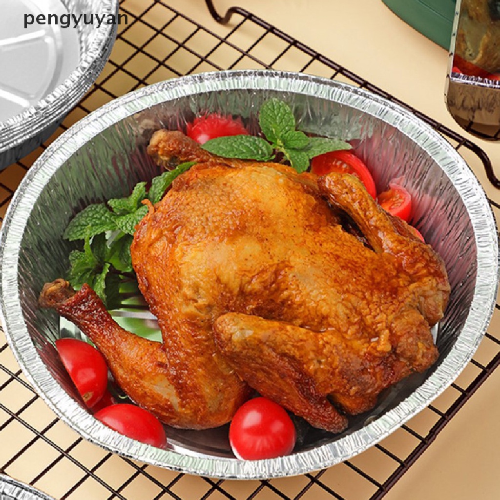 Bộ 20 Khay Thiếc Chống Dầu Dùng Một Lần Đựng Đồ Nướng BBQ Tiện Dụng