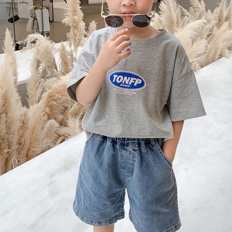 Quần Short Denim Mỏng Thời Trang Mùa Hè 2022 Phong Cách Mới Cho Bé Trai