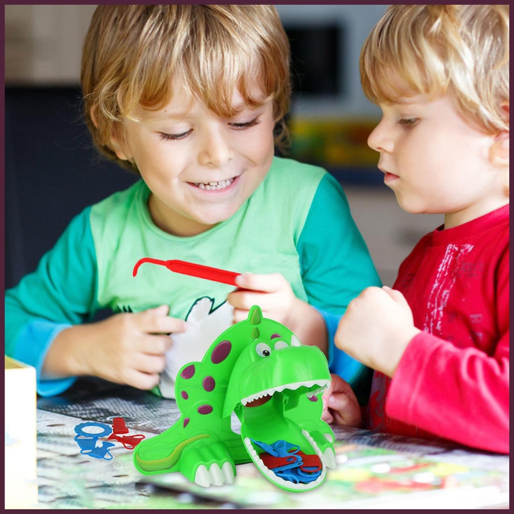 Bộ Trò Chơi Khủng Long Cắn Ngón Tay Phiên Bản Cá Tính