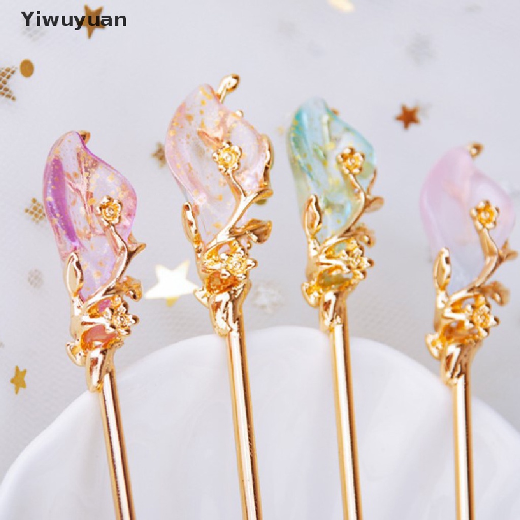 Trâm Cài Tóc Kim Loại Đính Đá Phong Cách Trung Hoa Cổ Điển Cho Nữ