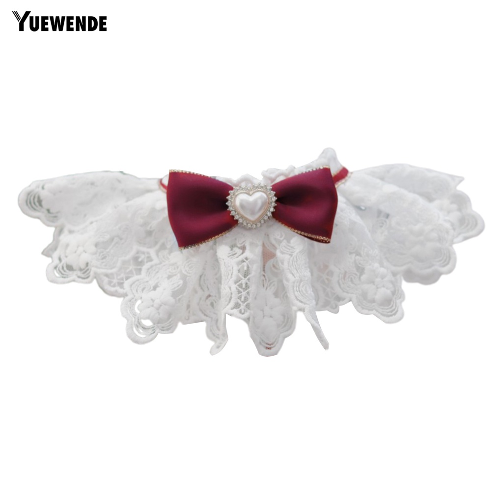 Yue.z Khăn Choàng Cổ Trang Trí Chụp Ảnh Cho Thú Cưng Chihuahua Yorkie