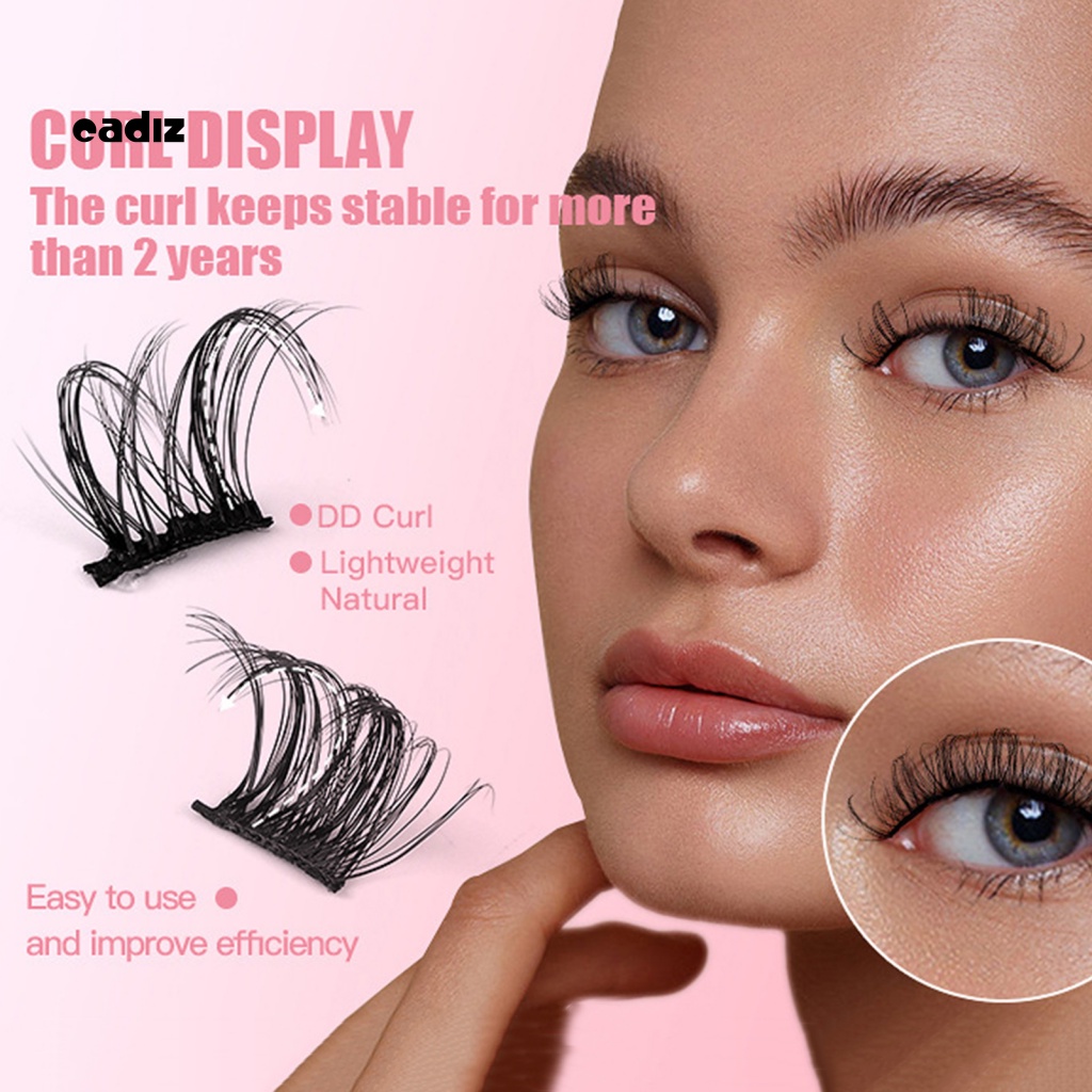 Hộp 10 Cặp Lông Mi Giả Tiện Lợi Dành Cho Nữ