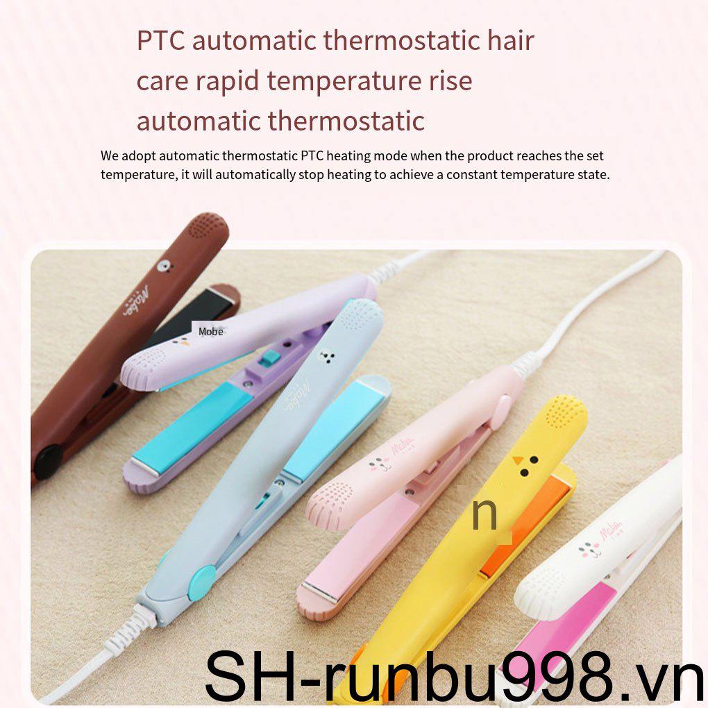 Máy Uốn Duỗi Tóc Mini An Toàn Cho Người Mới Bắt Đầu