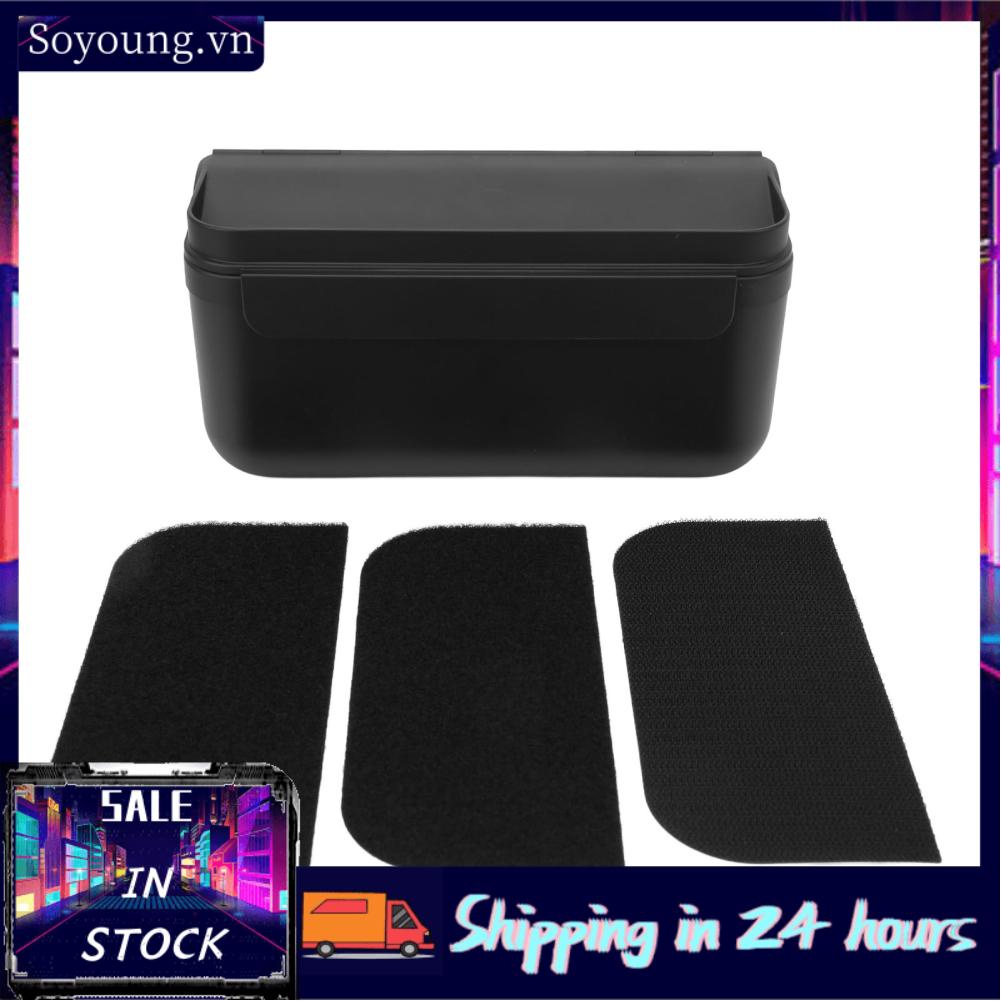 Soyoung Center Console Side Organizer Neat Storage Easy Access Black Portable Replacement for Tesla Model 3 Y