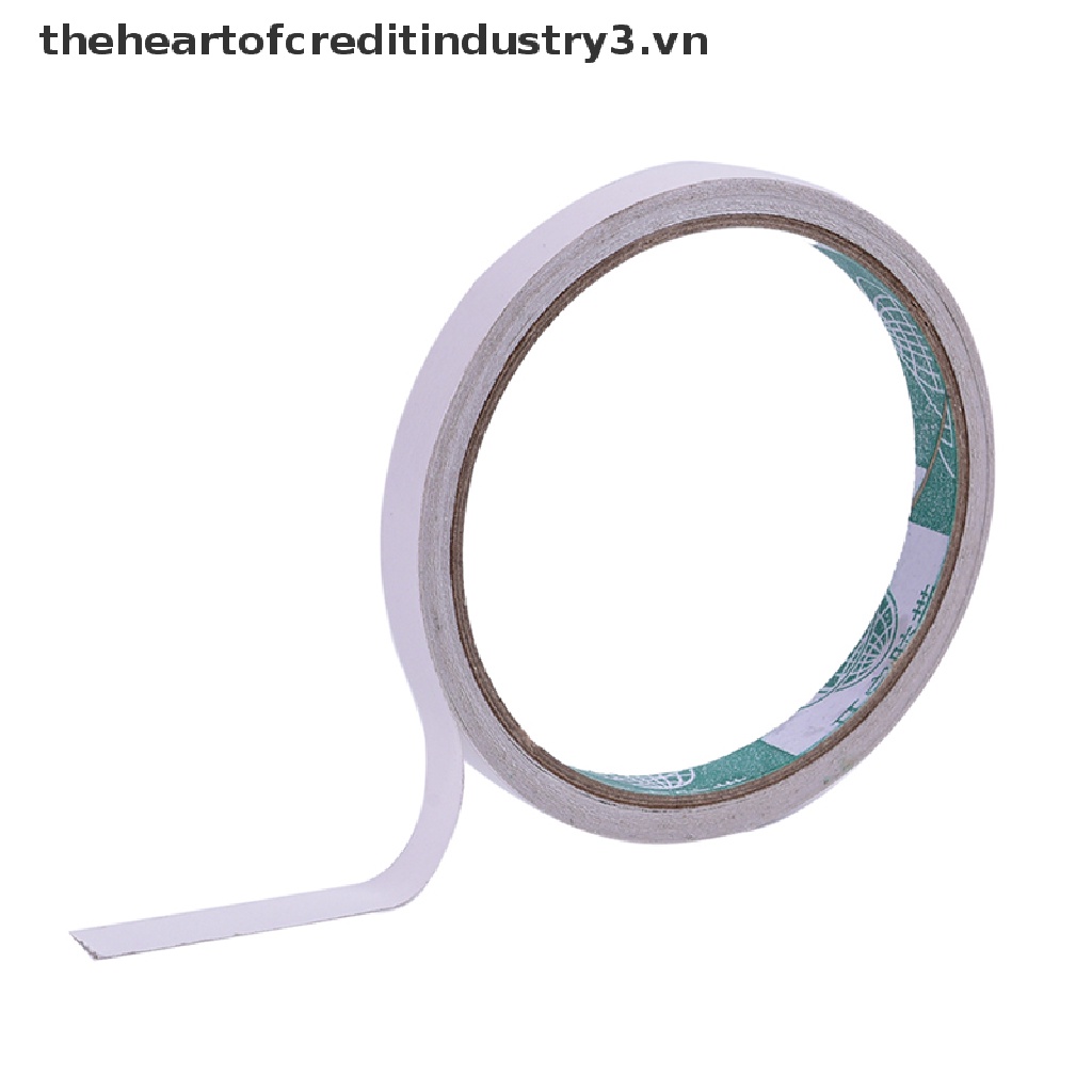 Cuộn Băng Keo Hai Mặt Màu Trắng Siêu Chắc Dài 5M / 8M