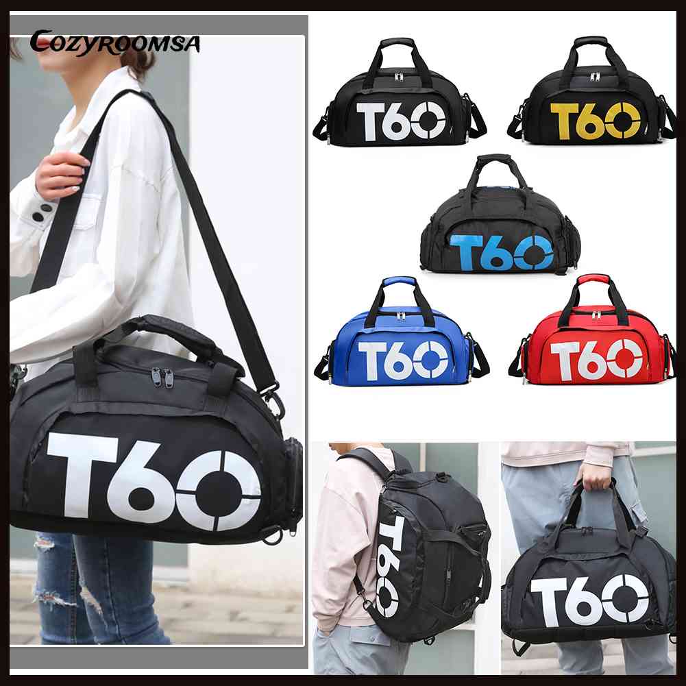 Túi Đựng Đồ Tập Thể Thao Sức Chứa Lớn Chia Ngăn Khô / Ướt Tiện Dụng Cho Nam Và