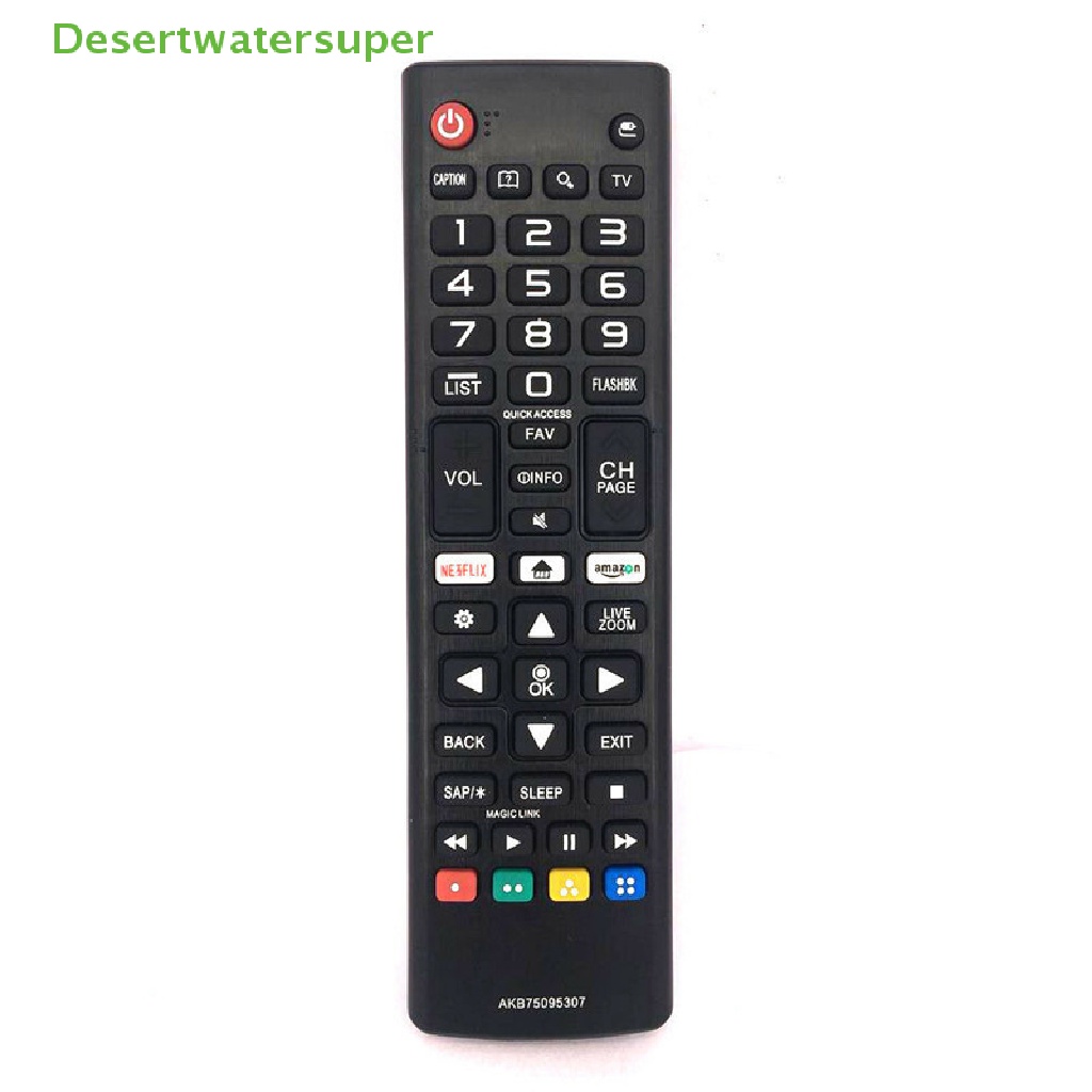 Điều Khiển Từ Xa Thông Minh 433MHz Bằng ABS Thay Thế Chuyên Dụng Cho Tv LG Akbb75095307 Akb74915305 Akb75095308 Akb74915324 Điều Khiển TV LED LCD Chuyên Dụng Chất Lượng Cao