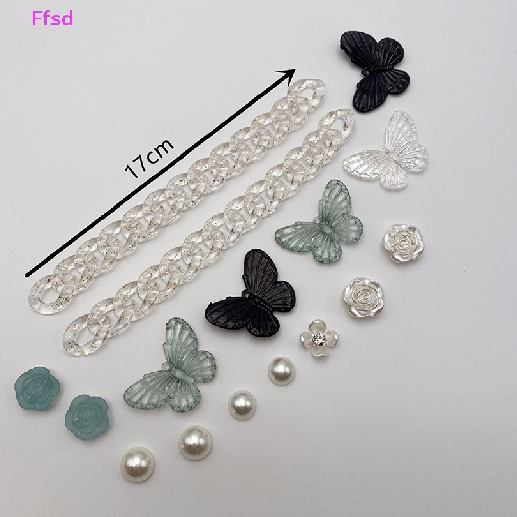 {Ffsd} Phụ Kiện Khóa Giày Diy Phong Cách Baroque Nổ Cài Bật * Bán Chạy