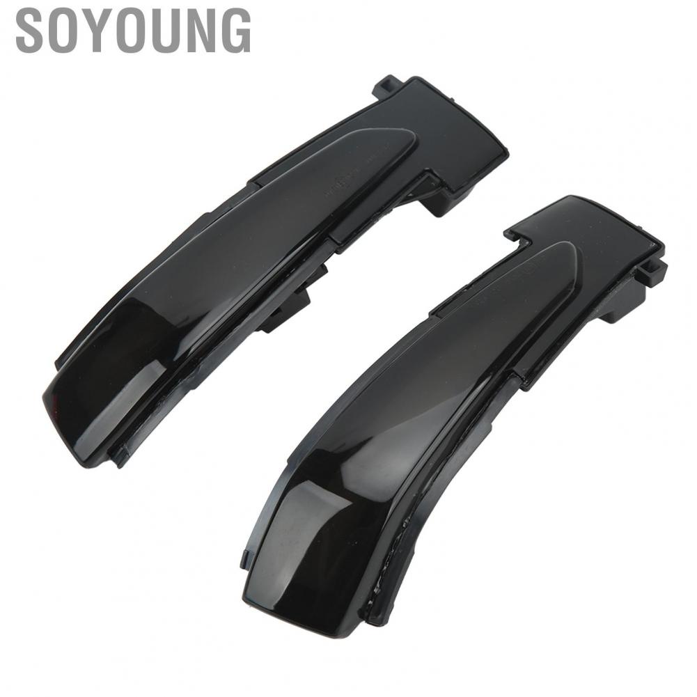 Soyoung 2Pcs Side Mirror Turn Signal Light  Dynamic Marker Replacement for Citroen C4 Picasso 2013‑2017