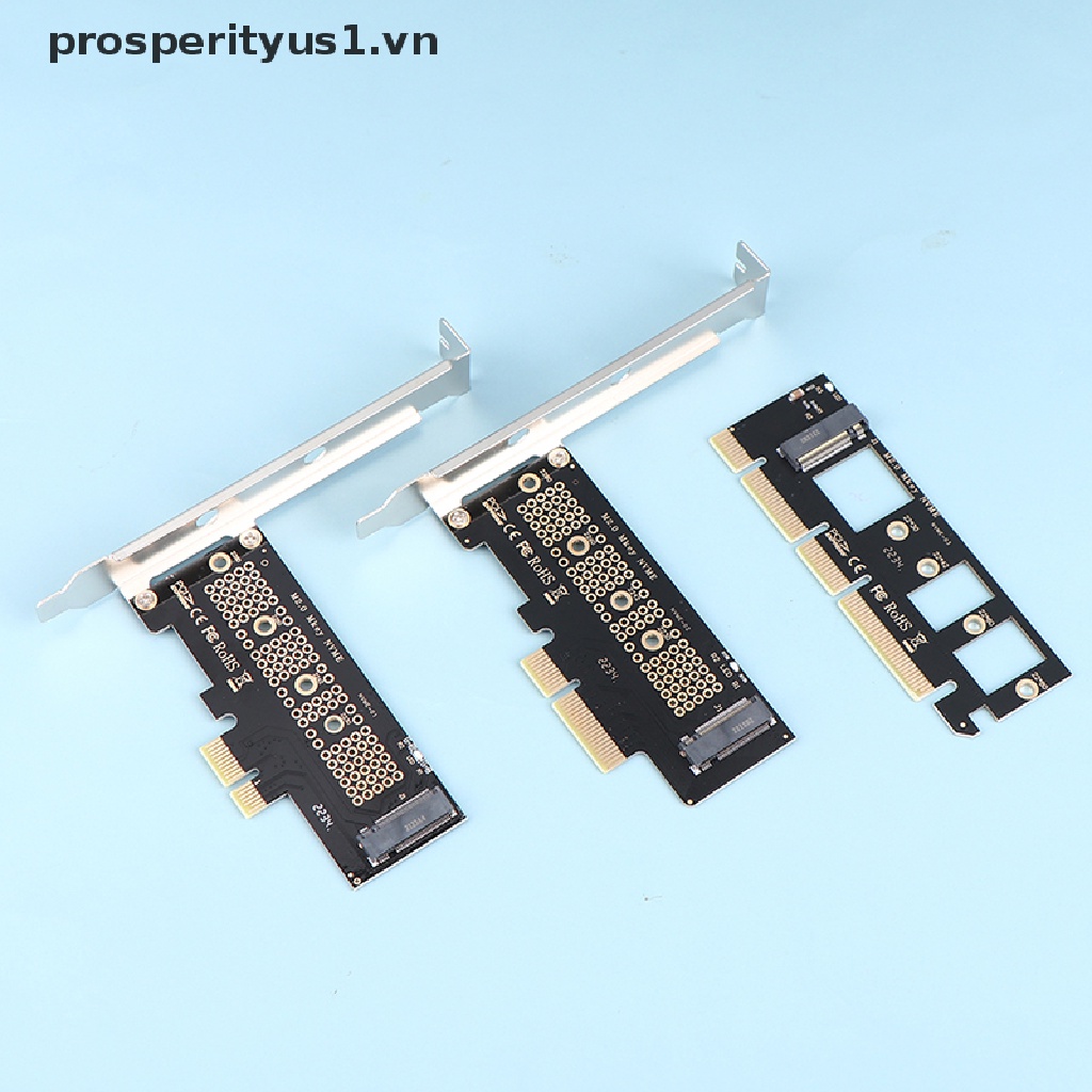 Thẻ Chuyển Đổi SSD 1Set M.2 NVMe Sang PCIE 3.0 X16 / X8 / X4 / X1 Chuyên Dụng