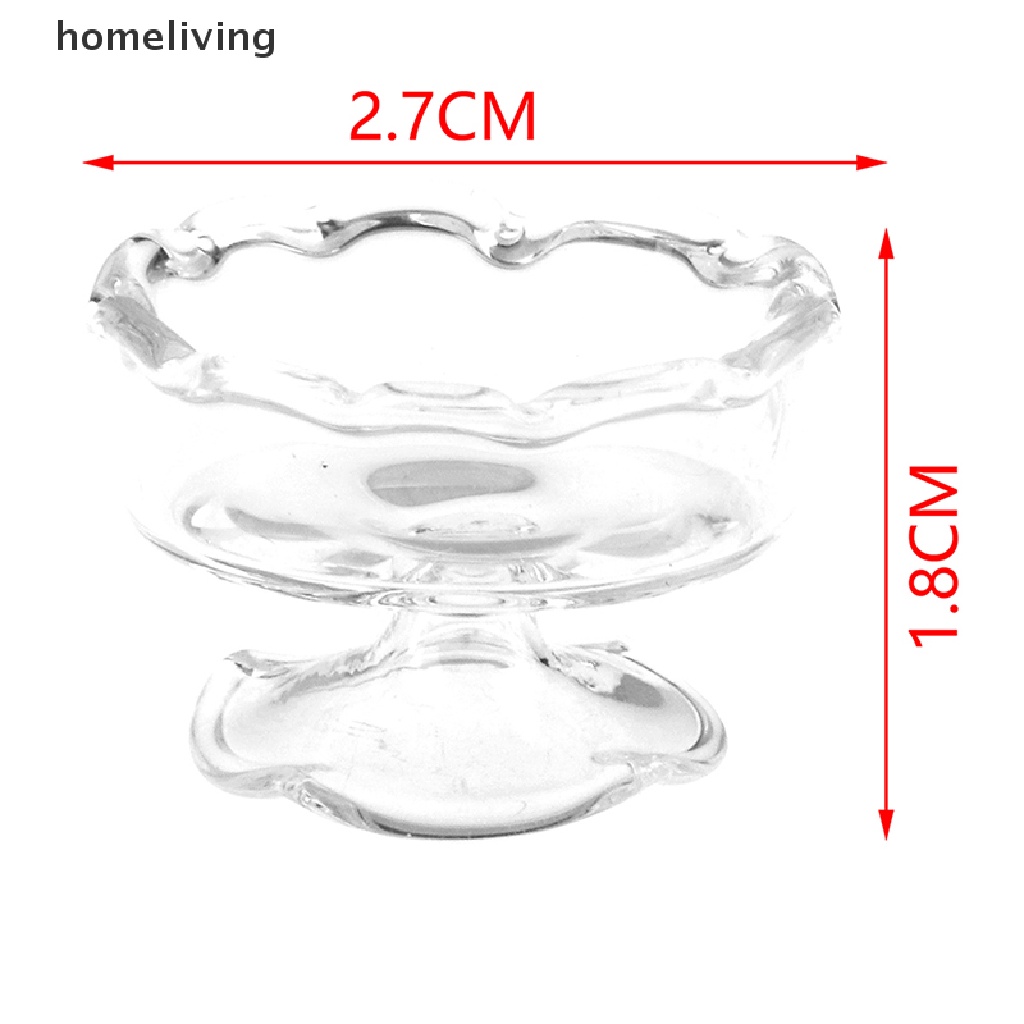 Ly Bánh Kẹo Tráng Miệng Tỉ Lệ 1: 12 Trang Trí Nhà Búp Bê