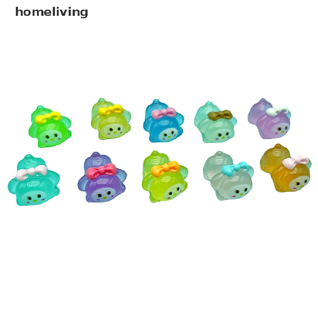 Bộ 2 Mô Hình Giai Điệu My Melody Mini Bằng Nhựa Resin Màu Sắc Ngẫu Nhiên Dùng Trang Trí DIY