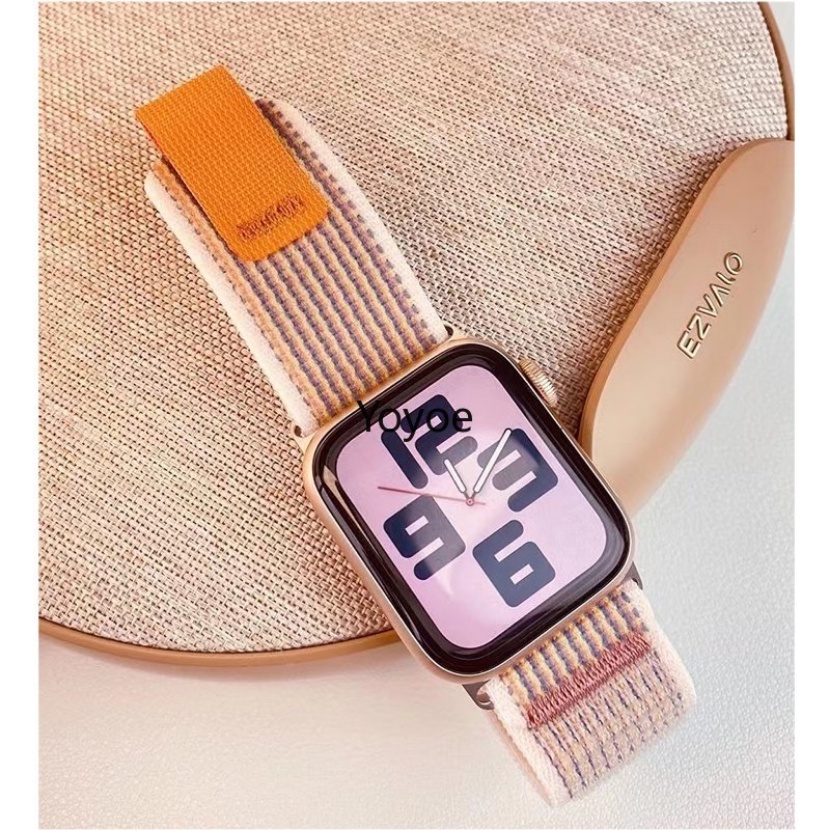Dây Nylon Thay Thế Cho ĐồNg Hồ Apple iWatch series 49mm 45mm 40mm 44mm 41mm 42mm 38mm 8 7 6 SE