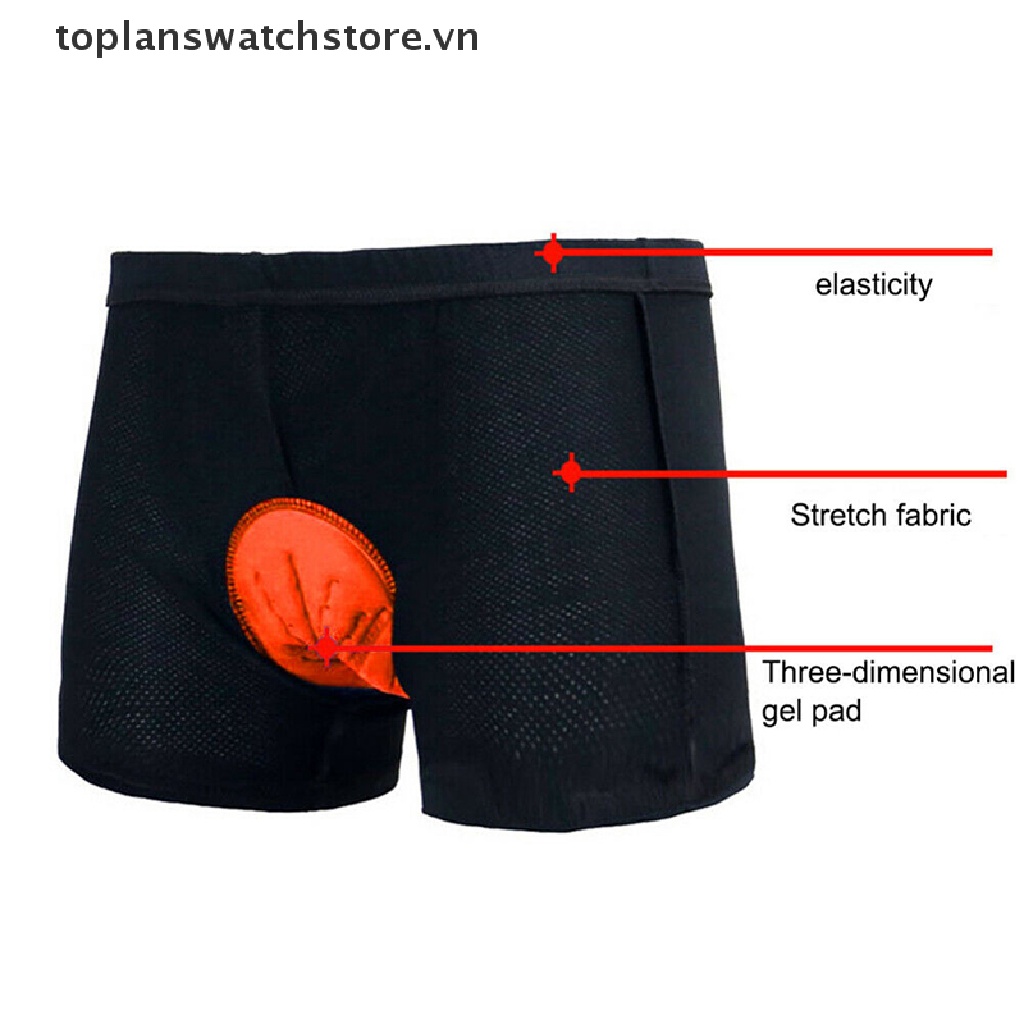 Quần Short Đạp Xe Leo Núi Có Đệm 3D Cho Nam