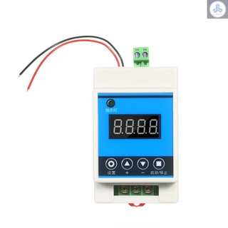 DC 7-27V Digital Delay Timer Control Switch Relay Module with Protective Shell & 0.01s-999min Timing Range for Smart Home Industrial Control