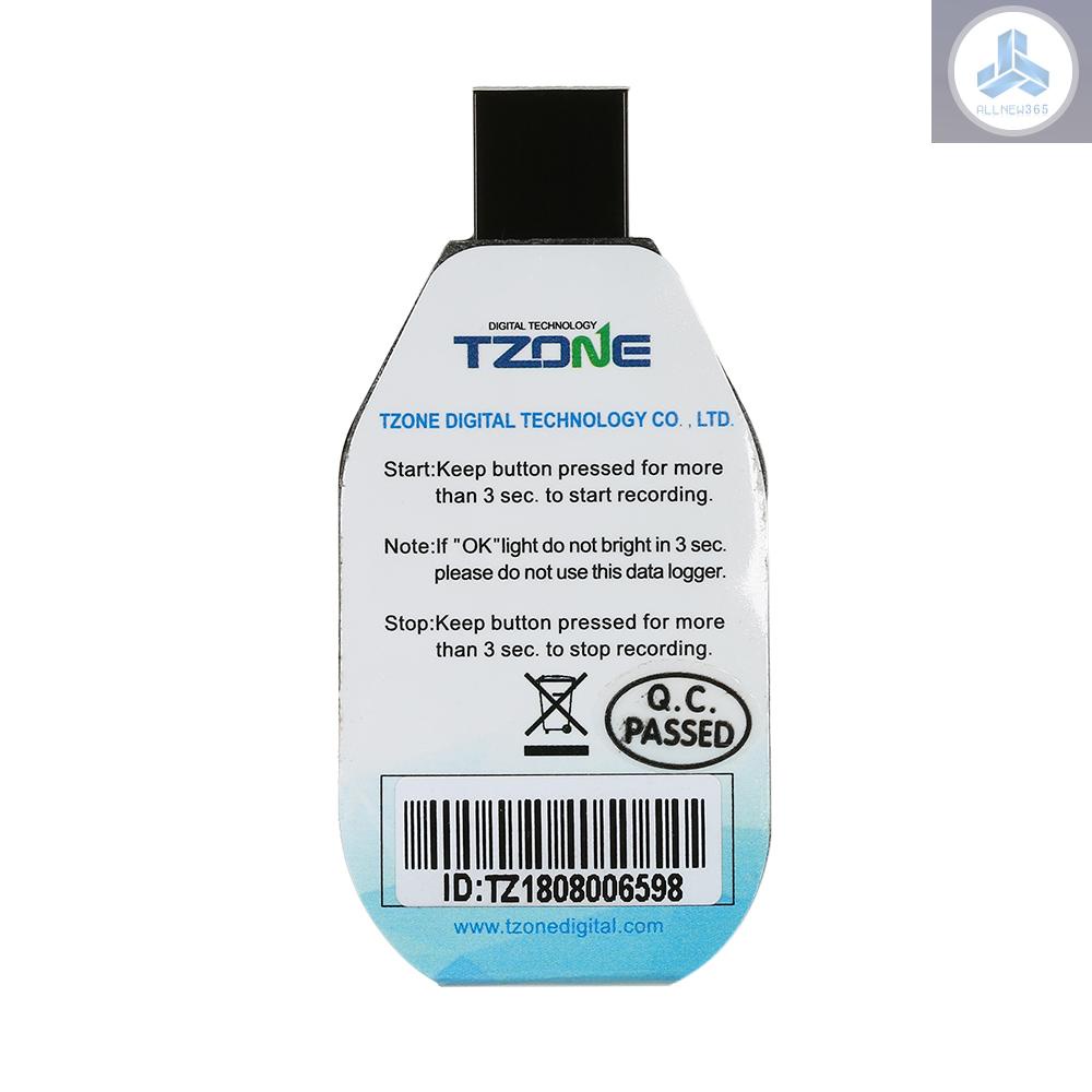 Waterproof USB 2.0 PDF Disposable Temperature Data Logger 60 Days Cold Chain Thermometer Recorder for Biological/Medicine Chemical Industry