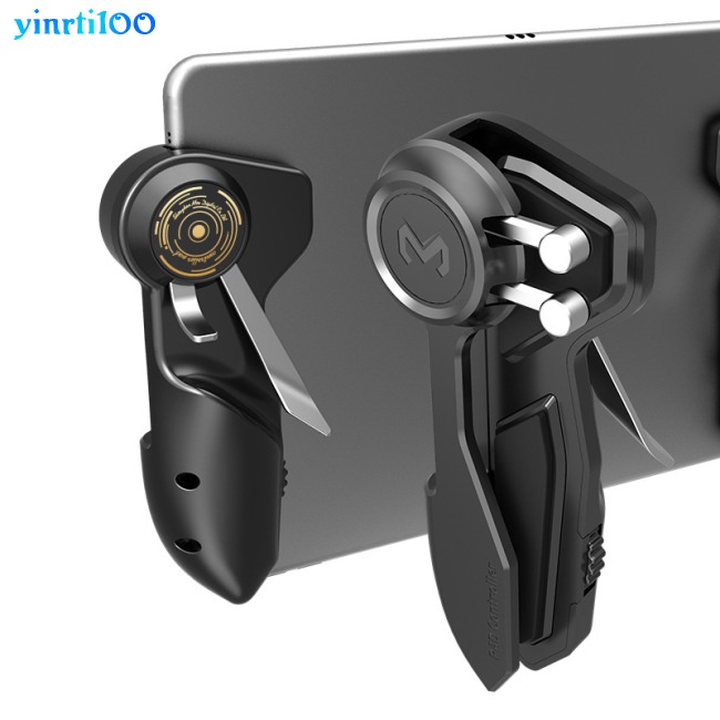 1 Cặp Cò Bấm Kim Loại Gọn Nhẹ 6 Ngón Tay Chơi Game Nhanh Chóng