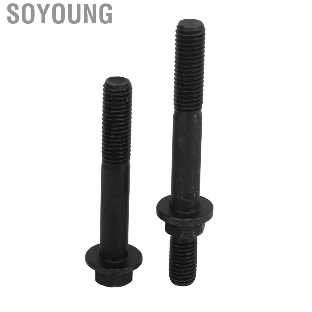 Soyoung 3944593  High Hardness Exhaust Tube Bolts Studs Set Reliable Stable Performance 12PCS for Cummins 5.9L 6.7L