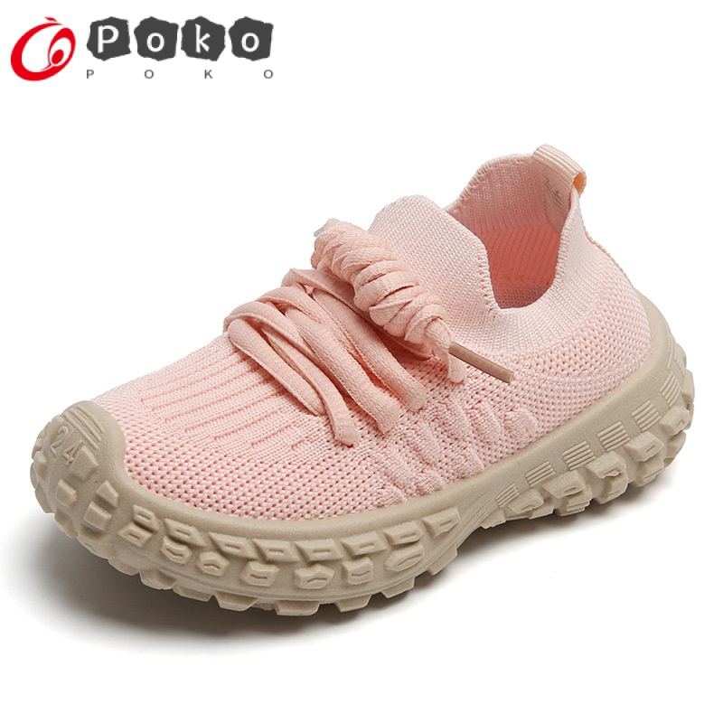 Giày Thể Thao Đế Mềm Phối Lưới Thoáng Khí Thời Trang Xuân Thu 2023 Cho Bé