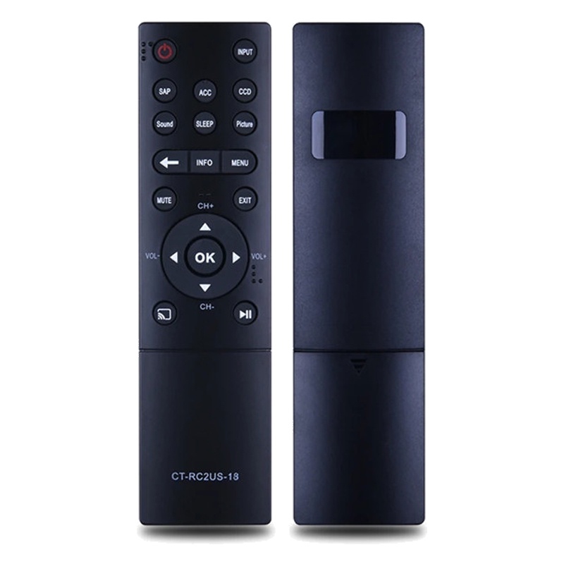 Điều Khiển Từ Xa Thay Thế Dành Cho Toshiba LED HDTV 55L421U 43L621U 55L621U 49L621U 65L621U CT-RC2US-18
